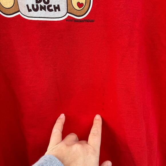 VINTAGE y2k SHORT sleeve Gildan t shirt size XL valentines day - Picture 2 of 9